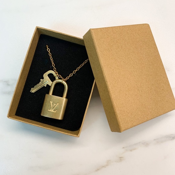 Louis Vuitton Jewelry - 🎄 Louis Vuitton Padlock Necklace 🎄 #304